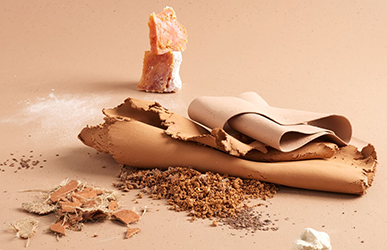 Marmoleum cocoa raw materials 3592 salted caramel